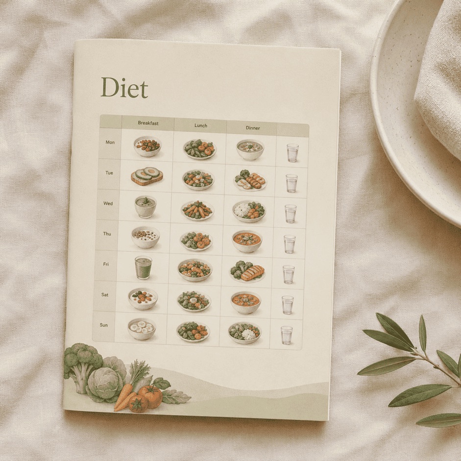Diet plan preview